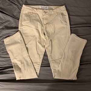 Aeropostale Beige Khaki pants size 2 Regular length